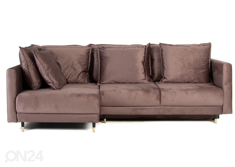 Divaanivuodesohva vuodevaatelaatikolla kuvasuurennos