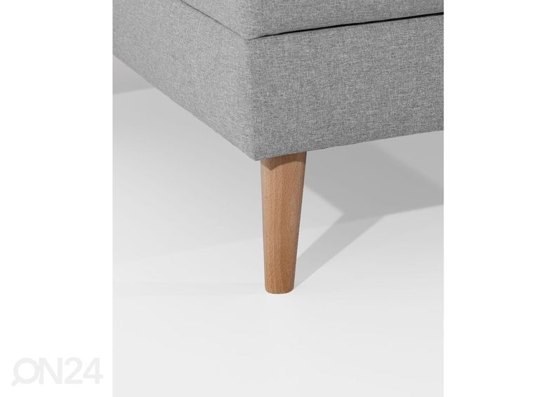 Divaanivuodesohva vuodevaatelaatikolla kuvasuurennos