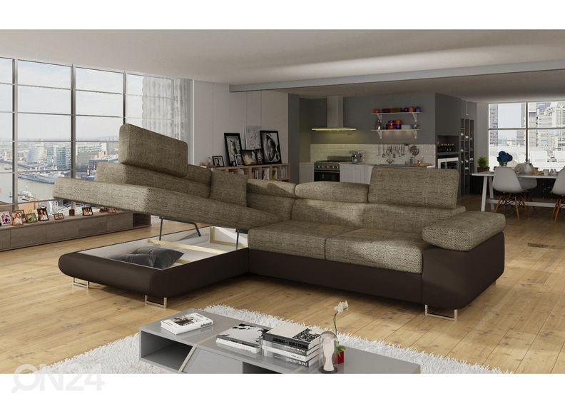 Divaanivuodesohva vuodevaatelaatikolla Bremen kuvasuurennos