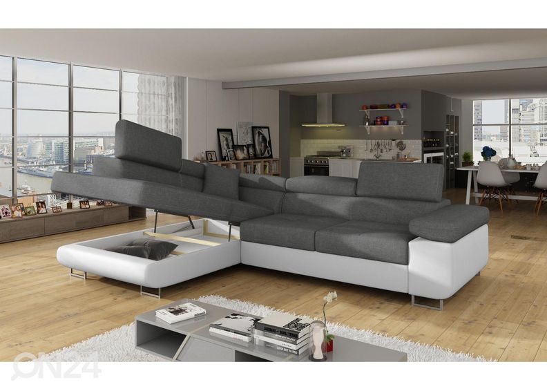 Divaanivuodesohva vuodevaatelaatikolla Bremen kuvasuurennos