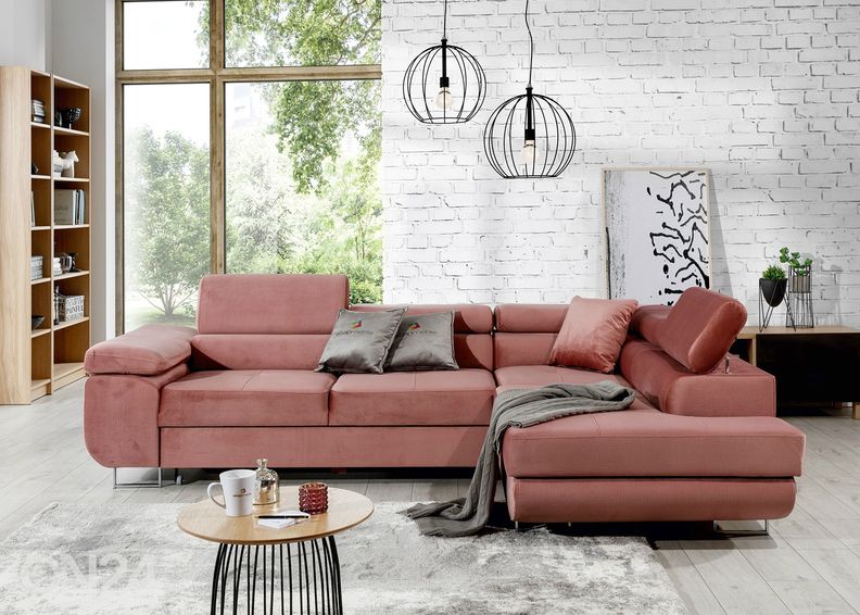 Divaanivuodesohva vuodevaatelaatikolla Bremen kuvasuurennos