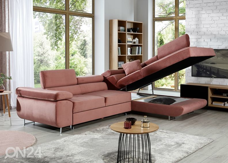 Divaanivuodesohva vuodevaatelaatikolla Bremen kuvasuurennos