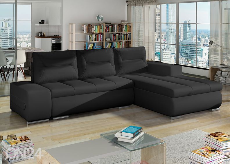 Divaanivuodesohva vuodevaatelaatikolla Detroit kuvasuurennos