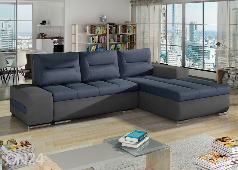 Divaanivuodesohva vuodevaatelaatikolla Detroit kuvasuurennos