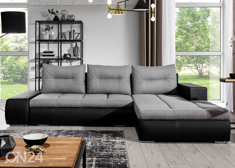 Divaanivuodesohva vuodevaatelaatikolla Detroit kuvasuurennos