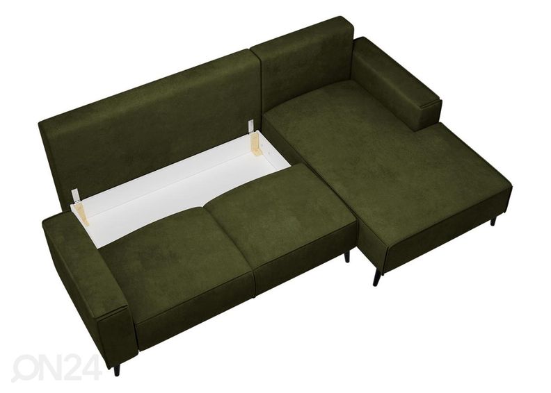 Divaanivuodesohva vuodevaatelaatikolla Mingo kuvasuurennos