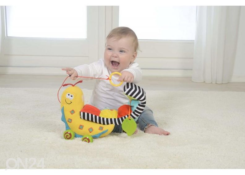 Dolce Toys vedettävä lelu värikäs etana Sammy kuvasuurennos