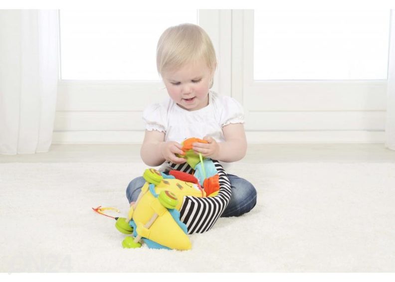 Dolce Toys vedettävä lelu värikäs etana Sammy kuvasuurennos