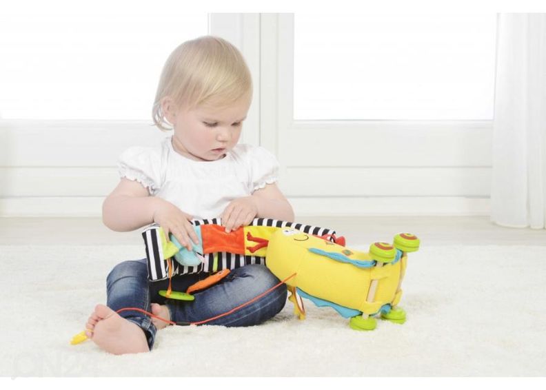 Dolce Toys vedettävä lelu värikäs etana Sammy kuvasuurennos