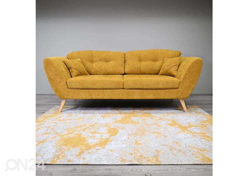Easy Care matto Carissa okra 200x290 cm kuvasuurennos