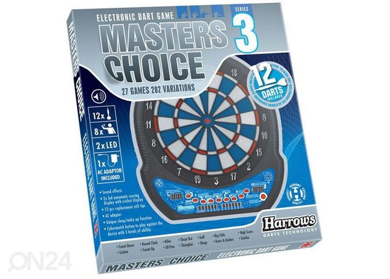 Elektroninen tikkataulu Harrows Master Choice 3 kuvasuurennos