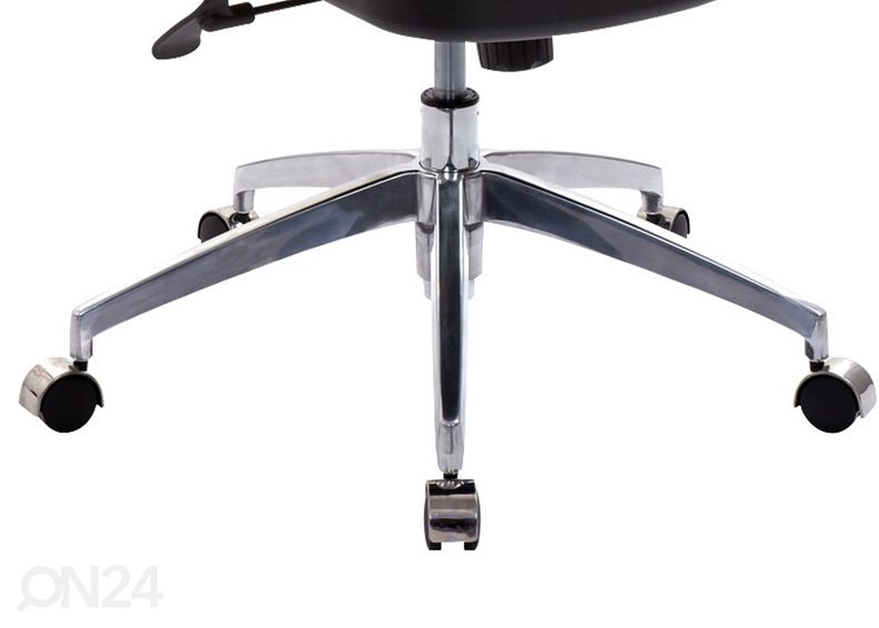 Ergonominen työtuoli Evita Deluxe musta kuvasuurennos
