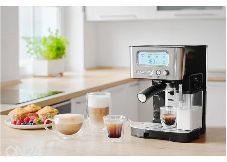 Espressokeitin Sencor SES4090SS kuvasuurennos