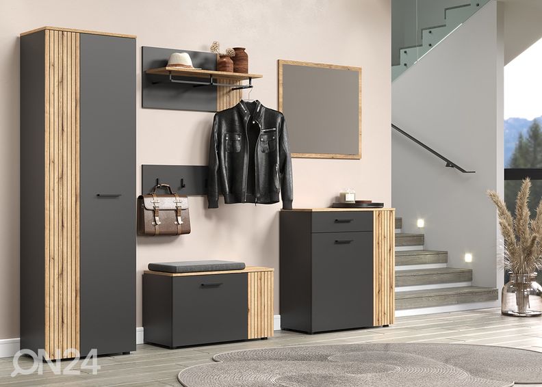 Eteisen penkki Esteban 80 cm kuvasuurennos