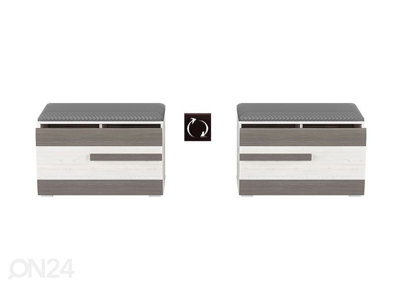 Eteiskaappi Bianca kuvasuurennos