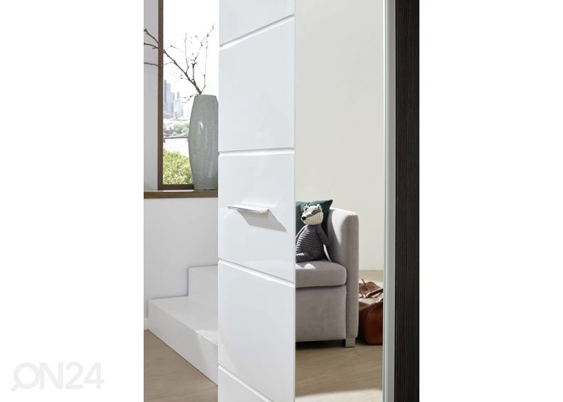 Eteiskaappi Line kuvasuurennos