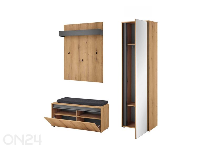 Eteiskalusteet City kuvasuurennos