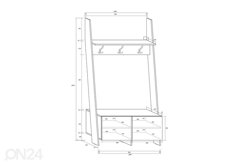 Eteisnaulakko kuvasuurennos