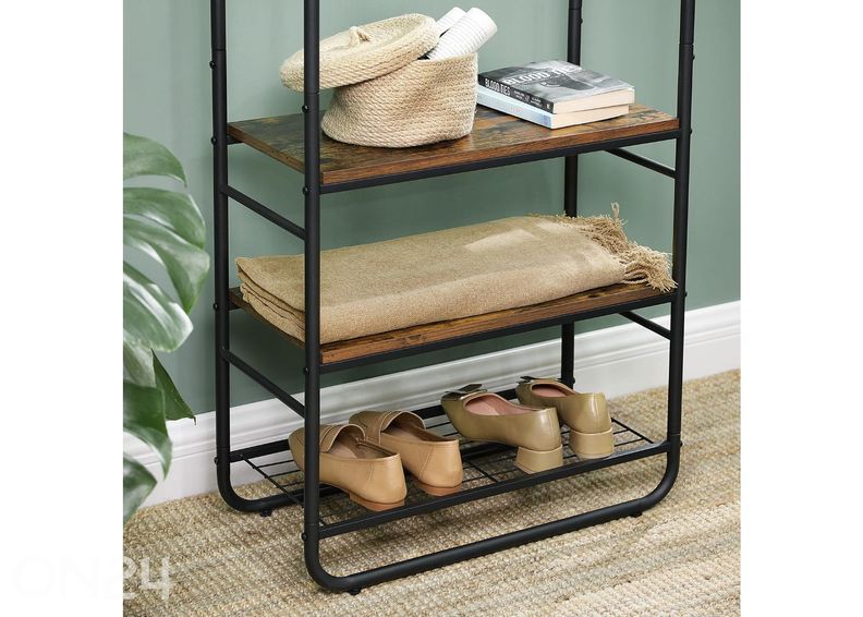 Eteisnaulakko, ruskea/musta kuvasuurennos