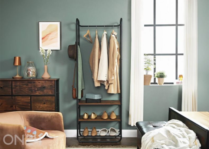 Eteisnaulakko, ruskea/musta kuvasuurennos