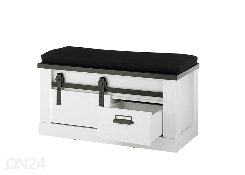 Eteispenkki istuinpehmusteella Sherwood 93 cm kuvasuurennos