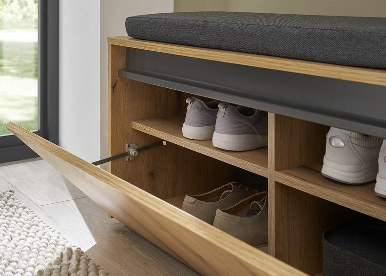 Eteispenkki istuintyynyllä City kuvasuurennos