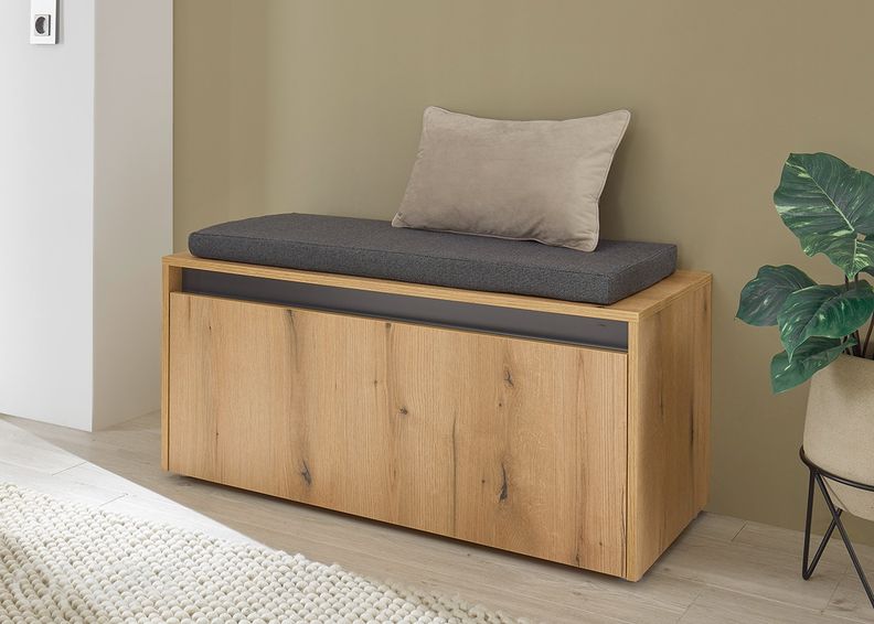 Eteispenkki istuintyynyllä City kuvasuurennos