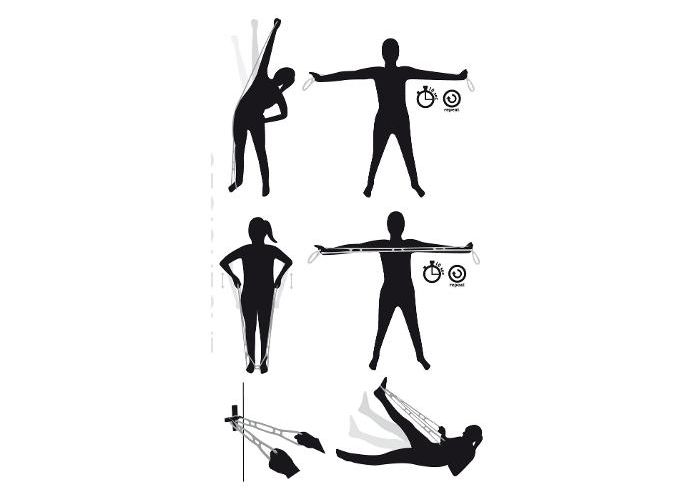 Fitness vastusnauhat Helix Avento kuvasuurennos