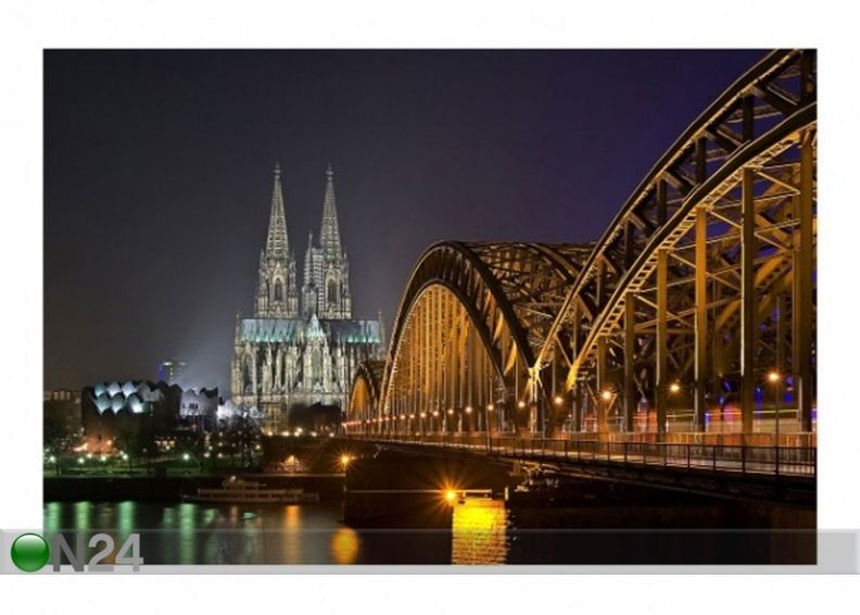 Fleece-kuvatapetti COLOGNE CATHEDRAL kuvasuurennos