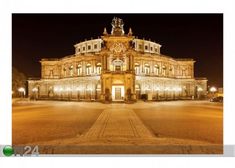 Fleece-kuvatapetti DRESDEN OPERA HOUSE kuvasuurennos