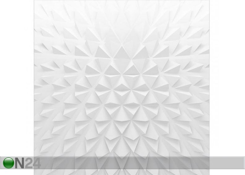 Fleece-kuvatapetti Geometric Pattern 3D Effect kuvasuurennos