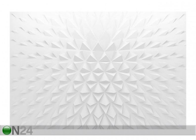 Fleece-kuvatapetti Geometric Pattern 3D Effect kuvasuurennos
