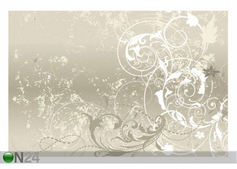 Fleece-kuvatapetti Nacre Ornament Design kuvasuurennos