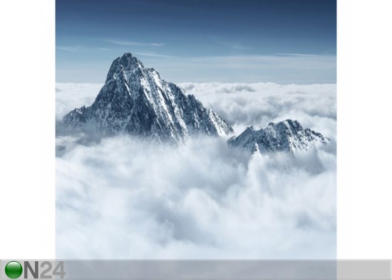 Fleece-kuvatapetti THE ALPS ABOVE THE CLOUDS 288x288 cm kuvasuurennos