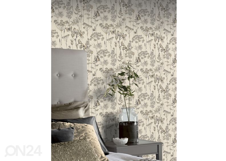 Fleecetapetti Meadow Floral kuvasuurennos