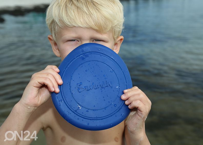 Frisbee Scrunch, tummansininen kuvasuurennos