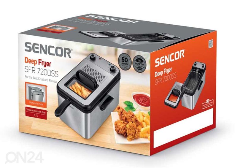 Friteerauskeitin Sencor SFR7200SS kuvasuurennos