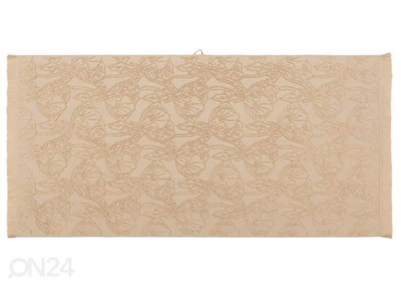 Froteepyyhe Blossom Blossom, beige 48x90 cm kuvasuurennos