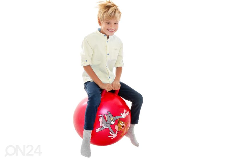 Gerardo's Toys hyppypallo Fun Ball Tom & Jerry, punainen kuvasuurennos