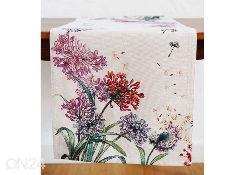 Gobeliini kaitaliina Ixora 38x100 cm kuvasuurennos