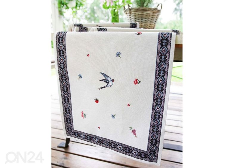 Gobeliini kaitaliina Pääsky 45x136 cm kuvasuurennos