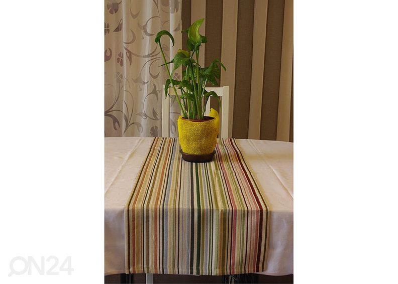 Gobeliinikankainen pöytäliina Barahona 40x140 cm kuvasuurennos