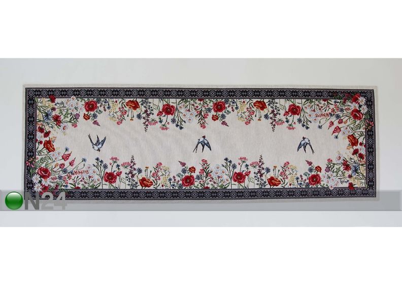 Gobeliinikankainen pöytäliina Chamomille 45x140 cm kuvasuurennos