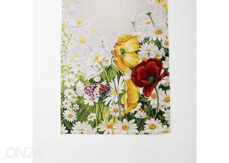 Gobeliinikankainen pöytäliina Daisies 44x138 cm kuvasuurennos