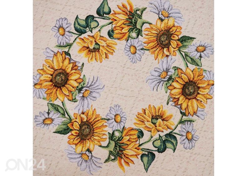 Gobeliinikankainen pöytäliina Mirasol Ø 138 cm kuvasuurennos