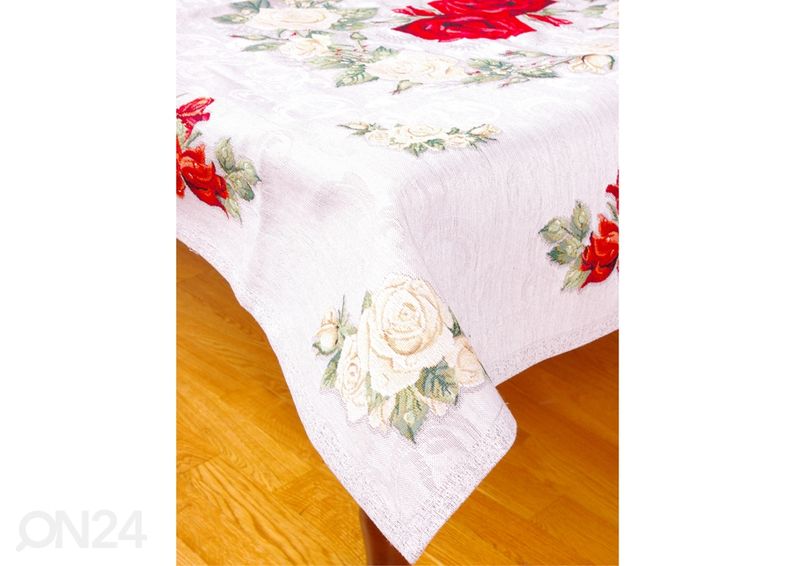 Gobeliinikankainen pöytäliina ROSIS 140x180 cm kuvasuurennos