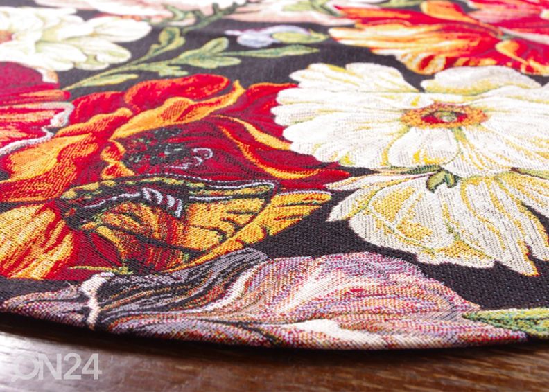 Gobeliinikankainen pyöreä pöytäliina Torrejon Ø120 cm kuvasuurennos