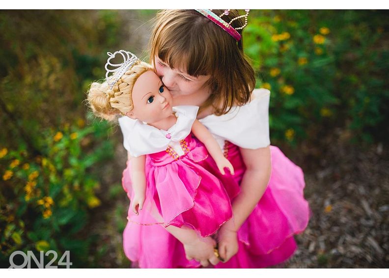 Great Pretenders Prinsessa Ruusunen asu nukelle kuvasuurennos