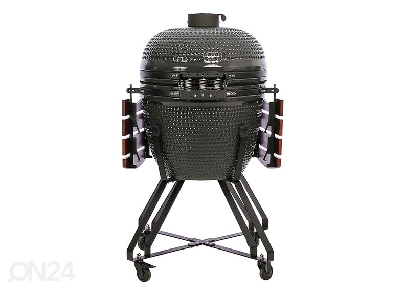 Grilli TunaBone Kamado Classic TBG23GRAY-01, 23", tummanharmaa kuvasuurennos