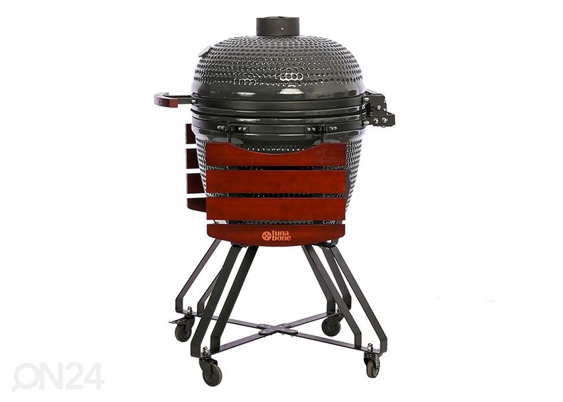 Grilli TunaBone Kamado Classic TBG23GRAY-01, 23", tummanharmaa kuvasuurennos